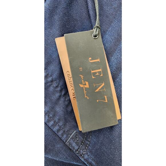 7 for All Mankind Jeans Womens 4 Blue Jen 7 Classic Midnight Comfort Skinny - Picture 12 of 14